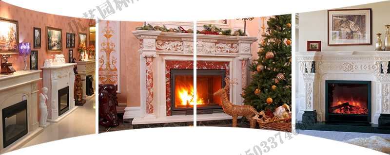 歐式壁爐架實(shí)景，大理石壁爐架定制，石雕壁爐架工廠