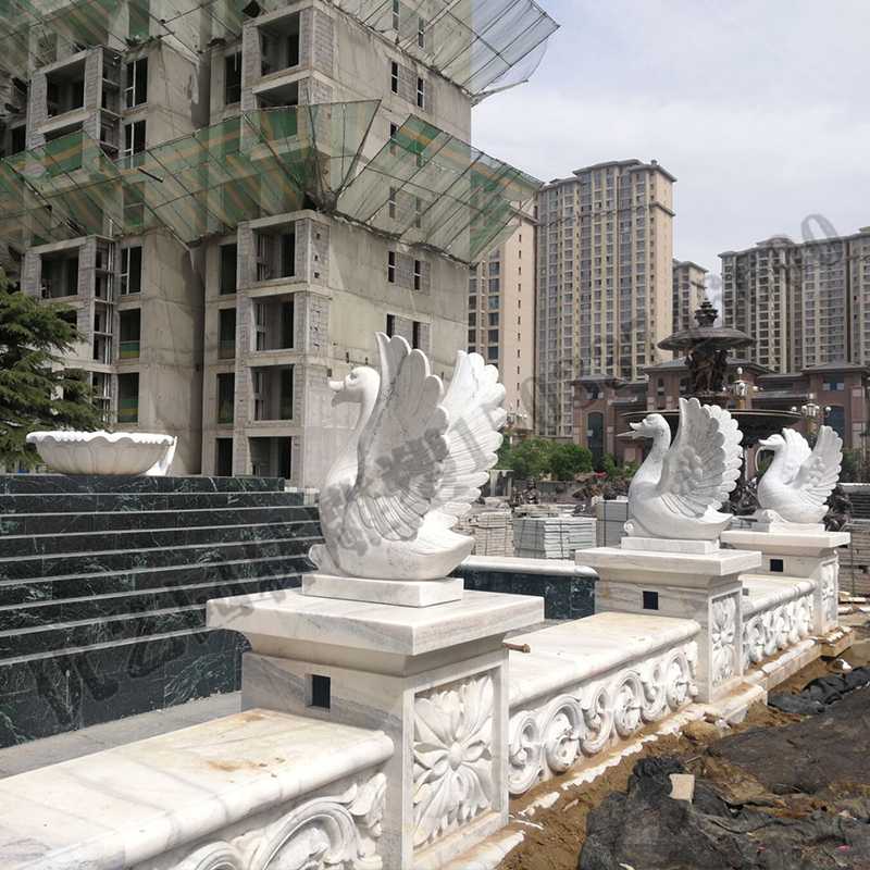 石雕噴泉，石雕天鵝噴泉，大理石天鵝噴泉2.jpg