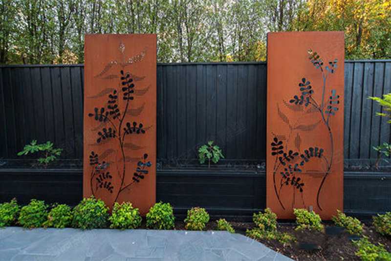 創(chuàng)意耐候鋼擺件，大型耐候鋼雕塑