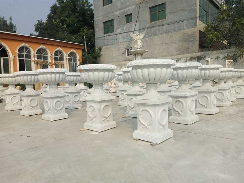 景觀雕塑花盆，定制景觀花盆廠家